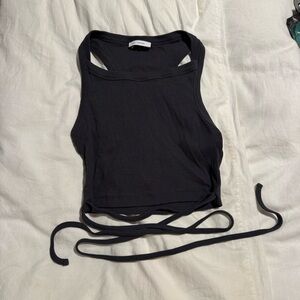 Ninety Percent Charcoal Tank Top Size Medium